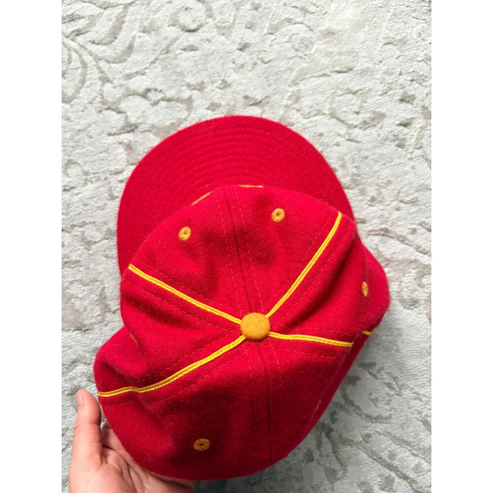 Ebbets Field Flannels Maryland Terps 1962 Wool Cap 7 1/2 USA Made - Picture 5 of 7